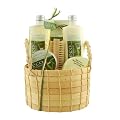Gloss Coffret de Bain Eco Balance, Bambou et Citron (Bambus und Zitrone), Geschenkset, 6-teilig