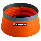 Ruffwear Bivy Bowl for Pets, Medium, Campfire Orange