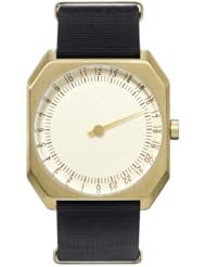 slow Jo - Black Nylon, Gold Case, Gold Dial - Swiss Made