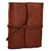 Genuine Leather Legends Journal - Hand made in the USA, Saddle
