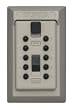 GE AccessPoint 001409 KeySafe Original 5-Key Permanent, Pushbutton, Clay