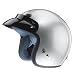 Zox Colli Open Face Helmet Silver - Xlarge
