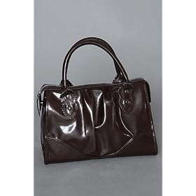 Buy *The Extras The Vintage Smooth PVC Satchel in Brown,Bags (Handbags Totes) for Women by var goTwisterProductImageStrings = new Object();goTwisterProductImageStrings['prodImageNotAvailTextNoColor'] = 