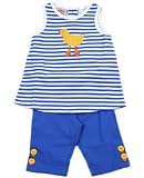 Sweet Potatoes *Sunny Day* Blue Duck Tunic & Capri Set