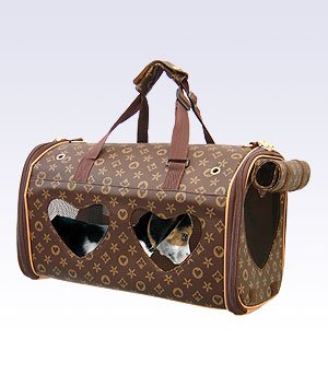 Inspired By Louis Vuitton Pet Carriers