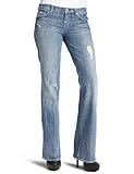 7 For All Mankind Women's Petite Lexie A Pocket Flare Jean in Vintage Shore Pine