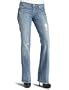 7 For All Mankind Women's Petite Lexie "A" Pocket Flare Jean in Vintage Shore Pine, Vintage Shore Pine, 29