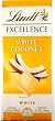 Lindt Excellence White Coconut Chocolate ( 3.5oz / 100g )