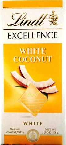 Lindt Excellence White Coconut Chocolate ( 3.5oz 100g ) by Lindt