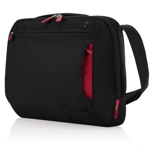 Belkin 10-Inch - 12-Inch Notebook Messenger Bag (Jet/Cabernet)