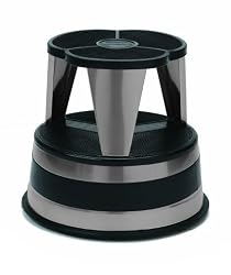 Cramer 1001-82 Kik Step Rolling Step Stool, Gray