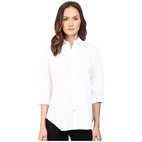 ケイト スペード トップス シャツ Relaxed Poplin Shirt Fresh Whit [並行輸入品]