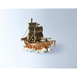 Clipper Ship Box Swarovski Crystals Gold Sailboat Jewelry, Keepsake, Pill Box FREE SHIP Certificate of Authenticity