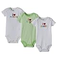 Just One Year- 3pk Bodysuit - Love Character