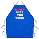 IMAGE OF Don't Kiss Apron in Royal