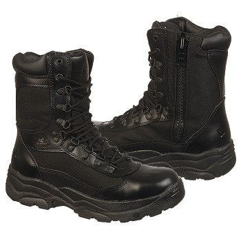 Rocky Mens Fort Hood Uniform Black Leather Boot 14 M US