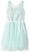 ZUNIE Big Girls' Lace to Mesh Party Dress