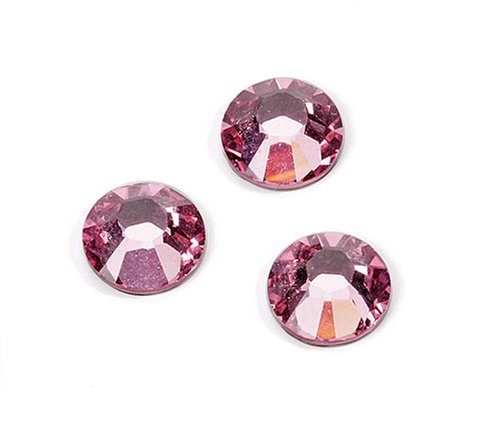 G&uuml;termann / KnorrPrandell 6163422 - Swarovski Hotfix Strassteine rund 7,2mm light rose, 7  Preisvergleich