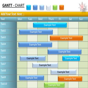 Powerpoint Gantt Chart Template Gantt Chart PPT Template #2