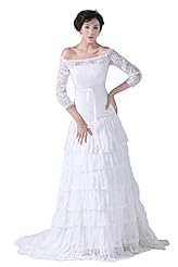 Lace  Dress With a Ribbon 