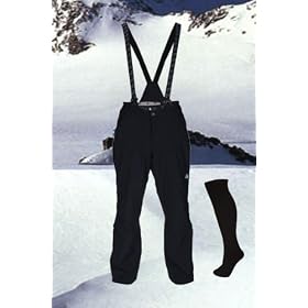 Ice Peak Salopettes Ladies waist 34" inside leg 32" Plus Free Ski Socks