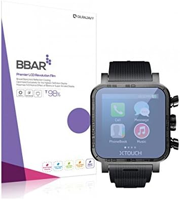 Gilrajavy Bbar Xtouch Wave HD Clean Hi Clear Screen Protector Shield Guard Super Ar Anti-Fingerprint 2Pcs