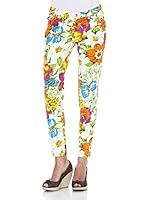 Peace & Love Pantalón Estampado (Crudo)