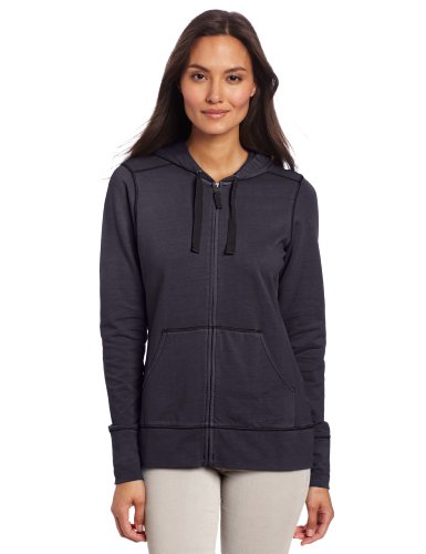 Top Review ! for Carhartt Women's Dover Hooded Track Jacket, Coal, Small