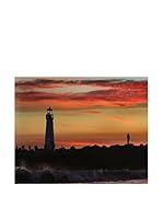 LegendArte Lienzo Santa Cruz. Il Faro Al Tramonto