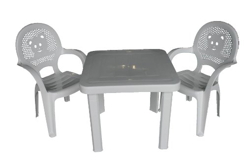 Resol Childrens Kids Garden Outdoor Plastic Chairs 