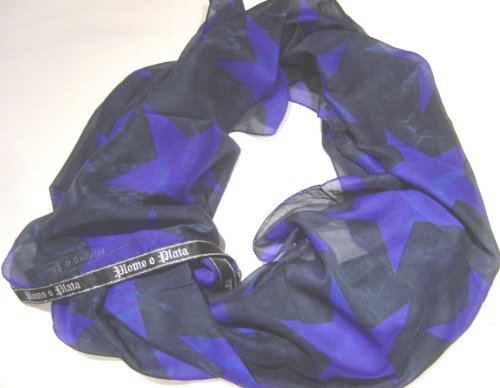 Plomo o Plata Cottonsilk Schal