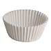 Hoffmaster 610031 Fluted Bake Cup, 2-Ounce Capacity, 4-1/2" Diameter x 1-5/16" Height, White (20 Packs of 500)