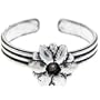925 Sterling Silver Tulip Toe Ring