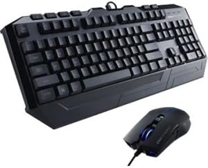 CM Storm Devastator Gaming Game Combo - USB Cable Keyboard - English (US) - Black - USB 2.0 Cable Mouse - Optical - 2000 dpi - Scroll Wheel - Black - SGB-3010-KKMF1-US
