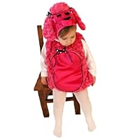 Mullins Square Poodle Baby Costume, Hot Pink - 6-18 Months