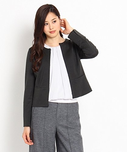 Reflect(リフレクト)ベルギーピケ丸首ジャケット