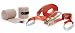 Tashiro Fun Slackline mit Baumschutz, rot, 312-001-006-00007
