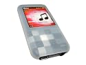 iGadgitz Clear Silicone Skin Case Cover for Creative Labs Zen Mozaic 2GB, 4Gb, 8GB 16GB + Screen Protector