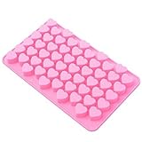 BestJy Silicone Mini Heart Shape Silicone Ice Cube Candy Mold Chocolate Mold