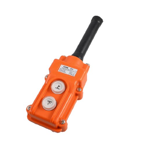 Hoist Crane Pendant Up-Down Rain Proof COB61 Pushbutton Switch AC 250V/500V