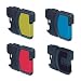 iComp 4x inks for Brother DCP-J125 DCP-J315w DCP-J515w MFC-J220 MFC-J265w MFC-J410 MFC-J415w DCPJ125 DCPJ315w DCPJ515w MFCJ220 MFCJ265w MFCJ410 MFCJ415w (LC985BK LC985C LC985M LC985Y)