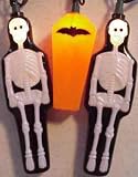 Skeleton and Coffin Halloween String Lights (SJ)