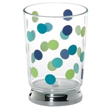 Polka-Dot Tumbler - Blue/ Green