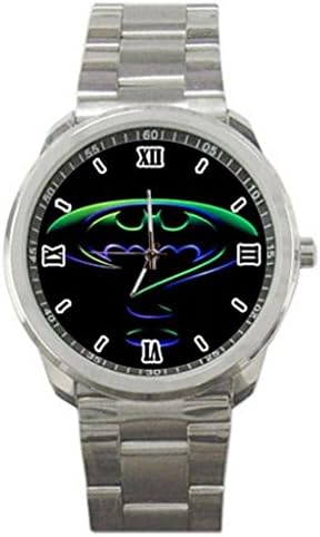 Batman Logo Custom Fashion Stainless Steel High quality Men Wrist Watch