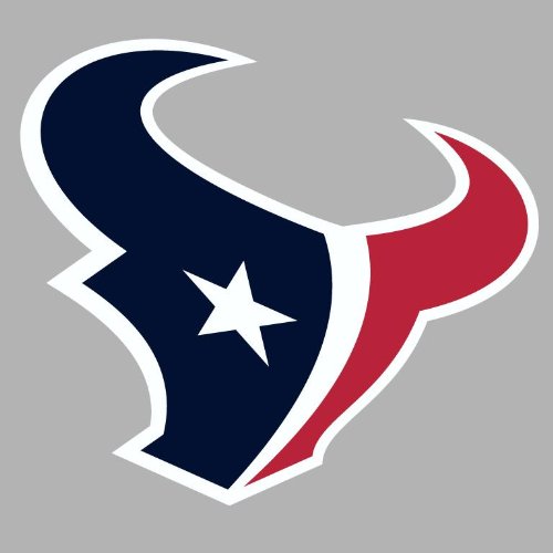 Houston Texans Auto Car Bumper Decal Sticker 7.5 X 6.75