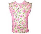 MaxOut UPF 50+, UV Protective Girl's Allover Print Short Sleeved Rashguard (Girls Sizes 4-6X)