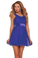 Empire   Waistline Cocktail Halter Spaghetti Strap Sweetheart Wrap  Sheer Ruched Party Dress  With Rhinestones