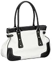 ara Bags 1695-81, Damen Shopper, weiss, (81-weiss-schwarz )