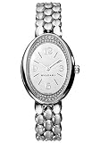 Bvlgari OV32GL-RN Ovale White Dial Leather Women's Watch