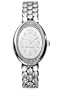 Bvlgari OV32GL-RN Ovale White Dial Leather Women's Watch